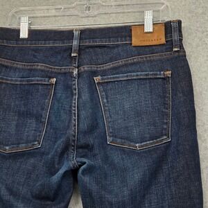 Mott & Bow Men 32 x 29.5 Crosby Slim Fit Jeans Dark Indigo Wash Stretch Denim